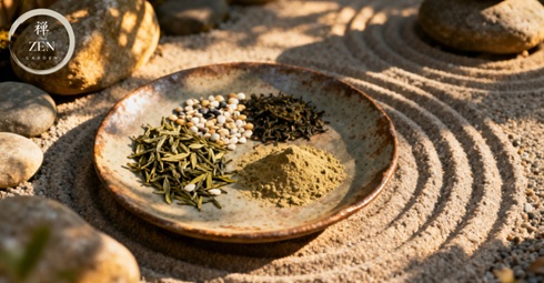 Various Japanese tea